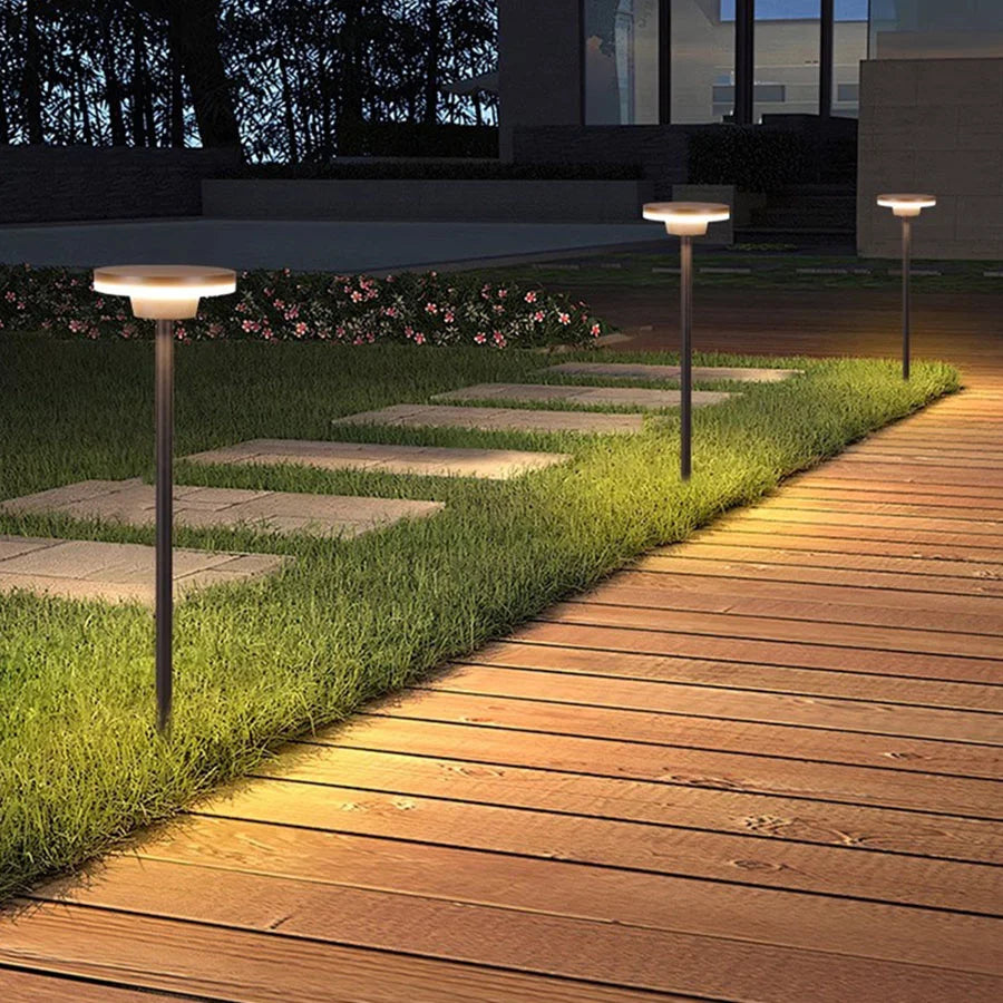60/80CM Outdoor Pathway Bollard Lighting Waterproof Courtyard Garden Lawn Lamps LED Villa Landscape Fence Path Post Light