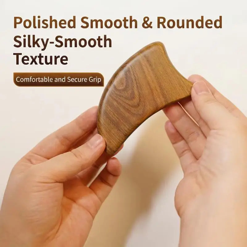 Wooden Gua Sha Scraper Universal Face Massager Tool For Facial Beauty Eye Massage
