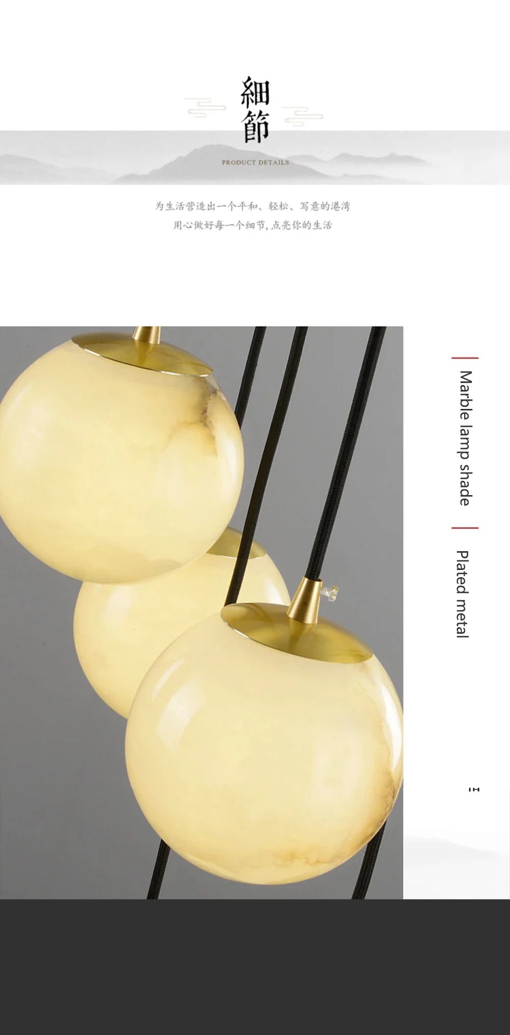 2026 New Modern Staircase Decor Lighting Luxury Marble Chandeliers Duplex Villa Loft Dining Room Hall Living Room Pendant Lights