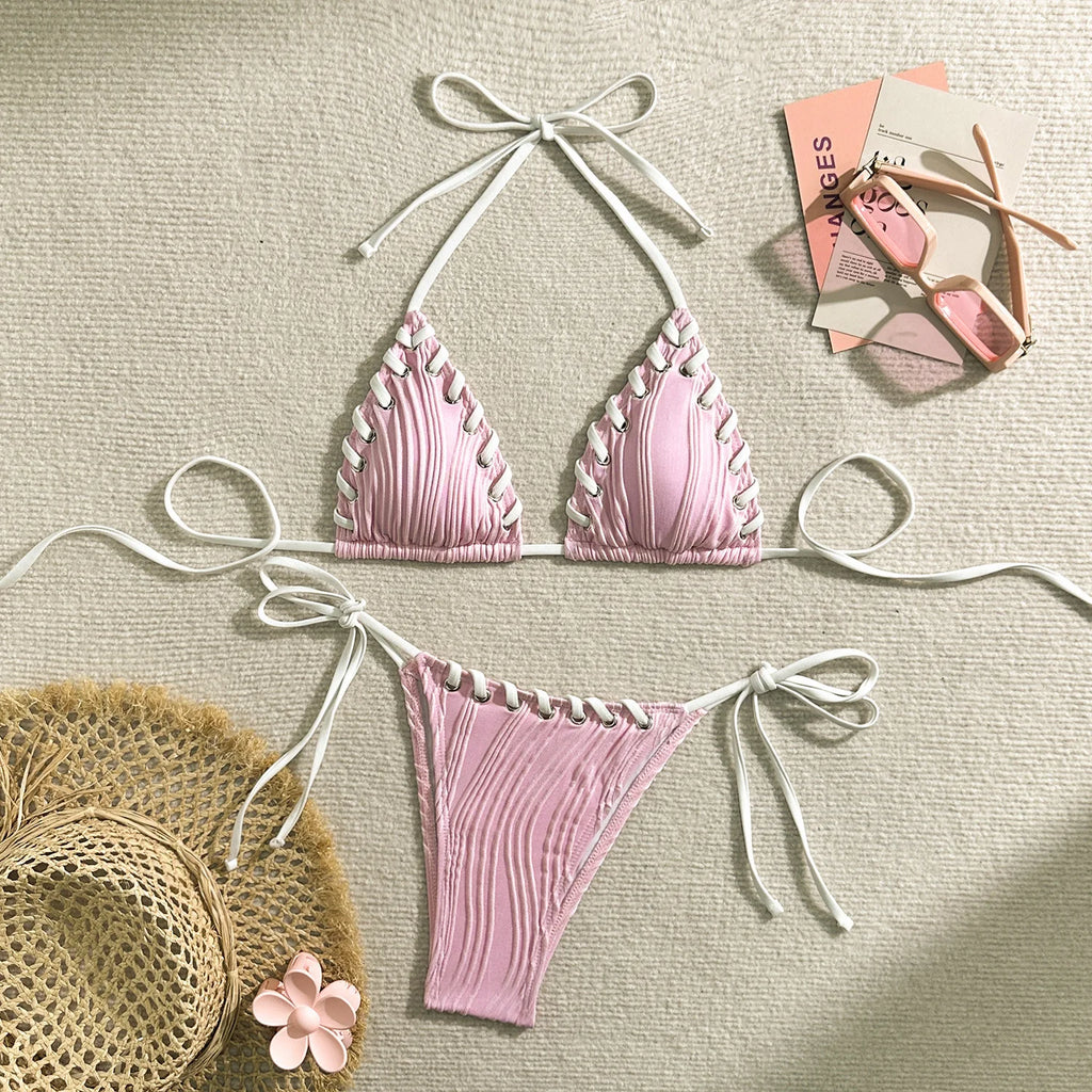 Sexy Bikinis 2026 Women's Swimwear Female Swimsuit For Swimming Wear Bathing Suits Brazilian Bikini Set Beachwear Pool Bather