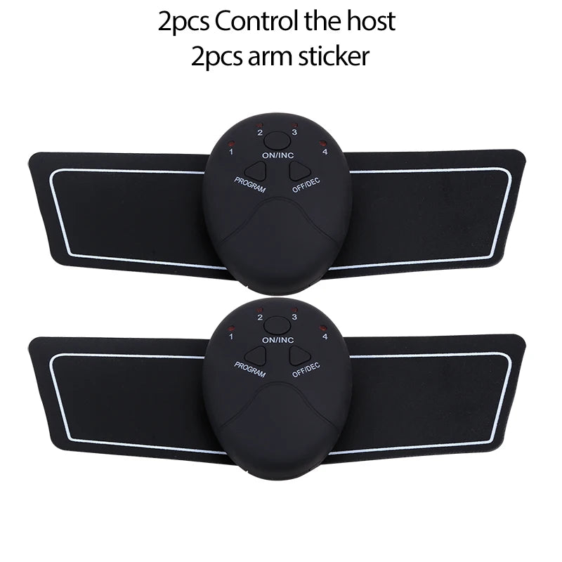 Wireless EMS ABS Stimulation Massager Pad Body Slimming Trainer Machine Electric Muscle Stimulator Abd Exerciser Pads