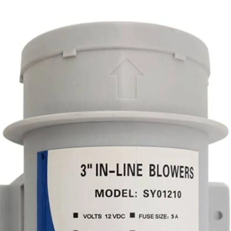 Reliable-4 Inch In-Line Blowers Boat Bilge Blower Cool Fan Marine Cabin Ventilation 12V,RV And Marine Accessories