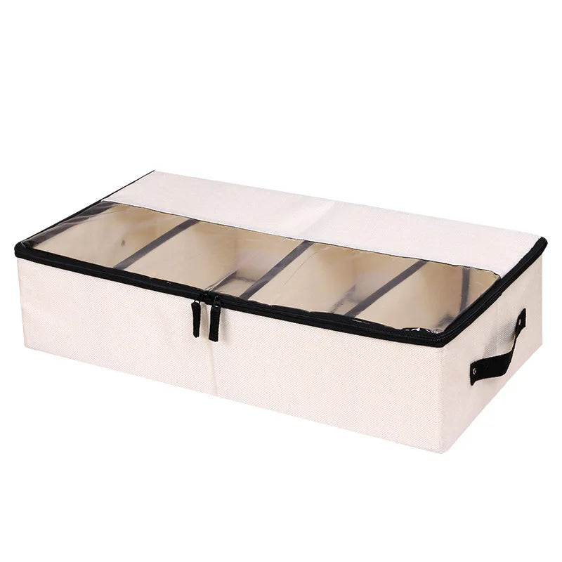 Thickened folding storage box Underwear divider with lid Closet storage box Shoes storage box Dust cover Drawer storage box Adju
