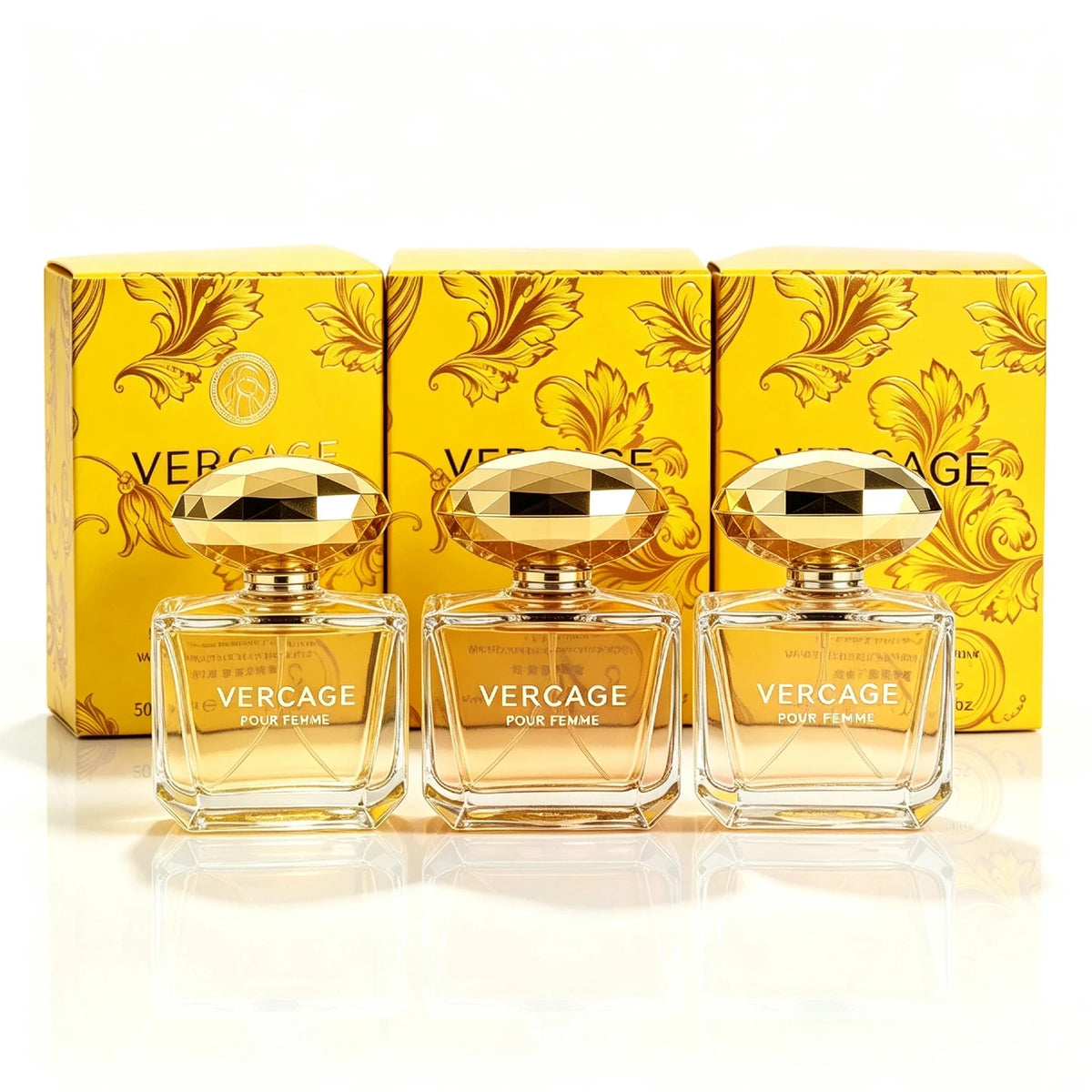 Luxury JEAN MISS Perfume for Women, Elegant Teardrop Bottle with Crystal Diamond Cap, Romantic Floral Long Lasting Eau de Parfum