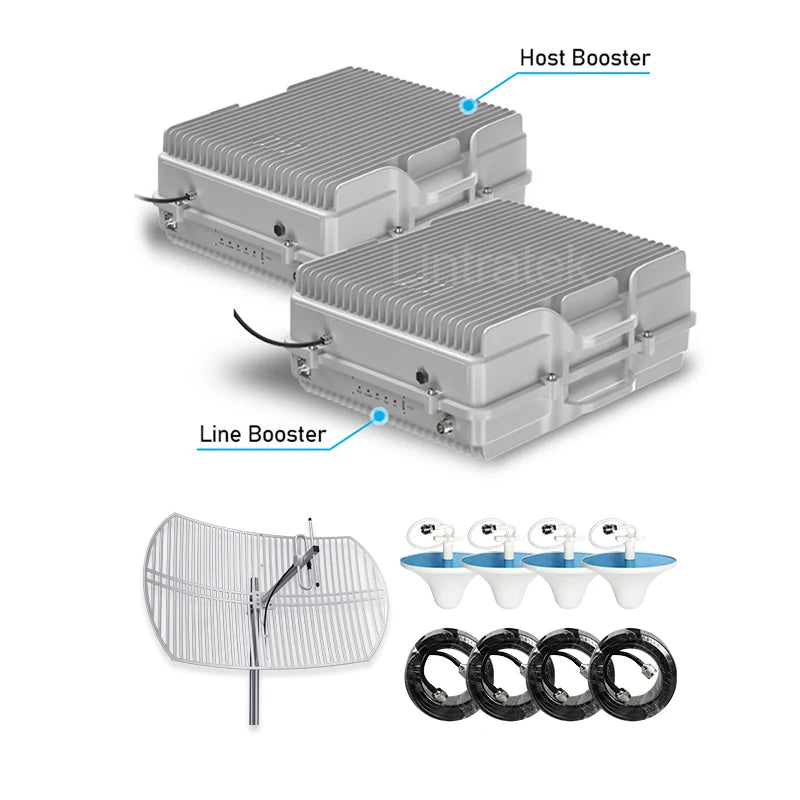 Optical Fiber Repeater 2G 3G 4G 5W  Mobile Signal Cell Phone Optical Fiber Signal Repeater