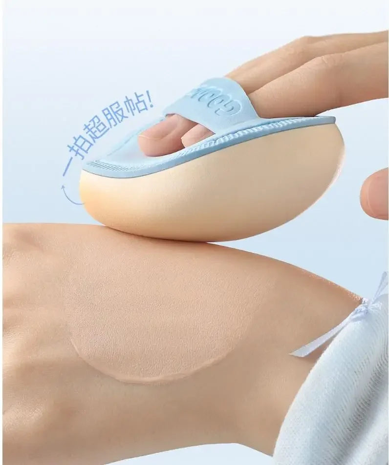 Thick Soft Makeup Sponge Puff Wet Dry Use Minimal Product Absorption Smooth Foundation Application For Even Powder Pickup