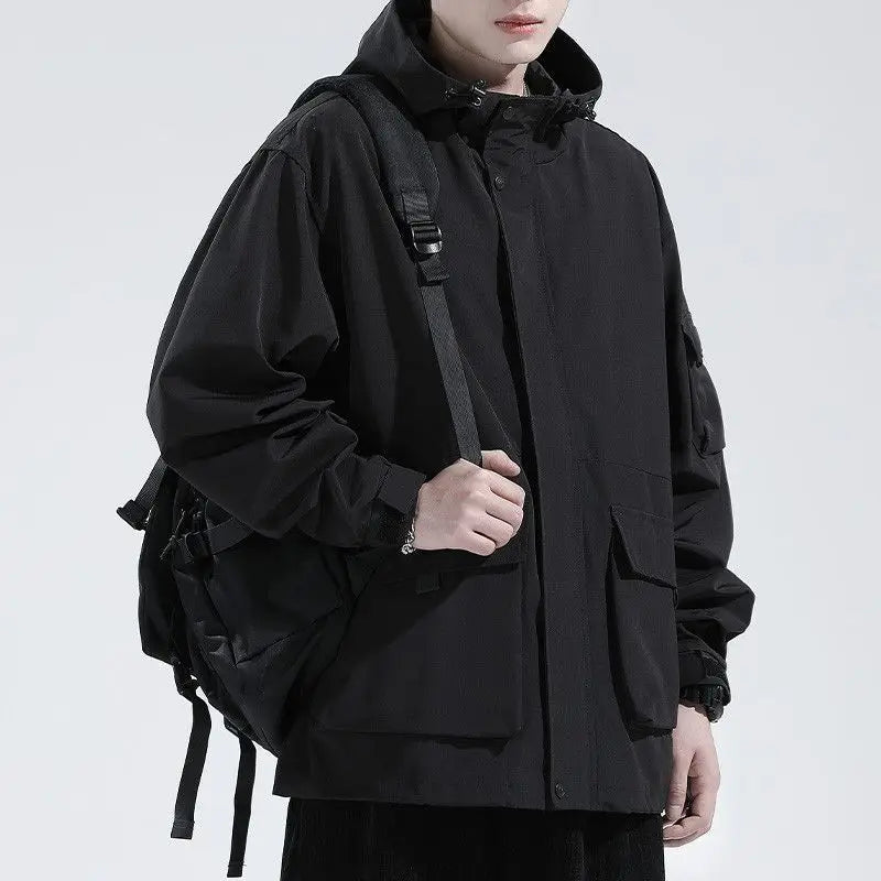 Three in One Detachable Assault Jacket for Men Cotton Padded Jacket Trendy Cotton Jacket Trendy Jacket
