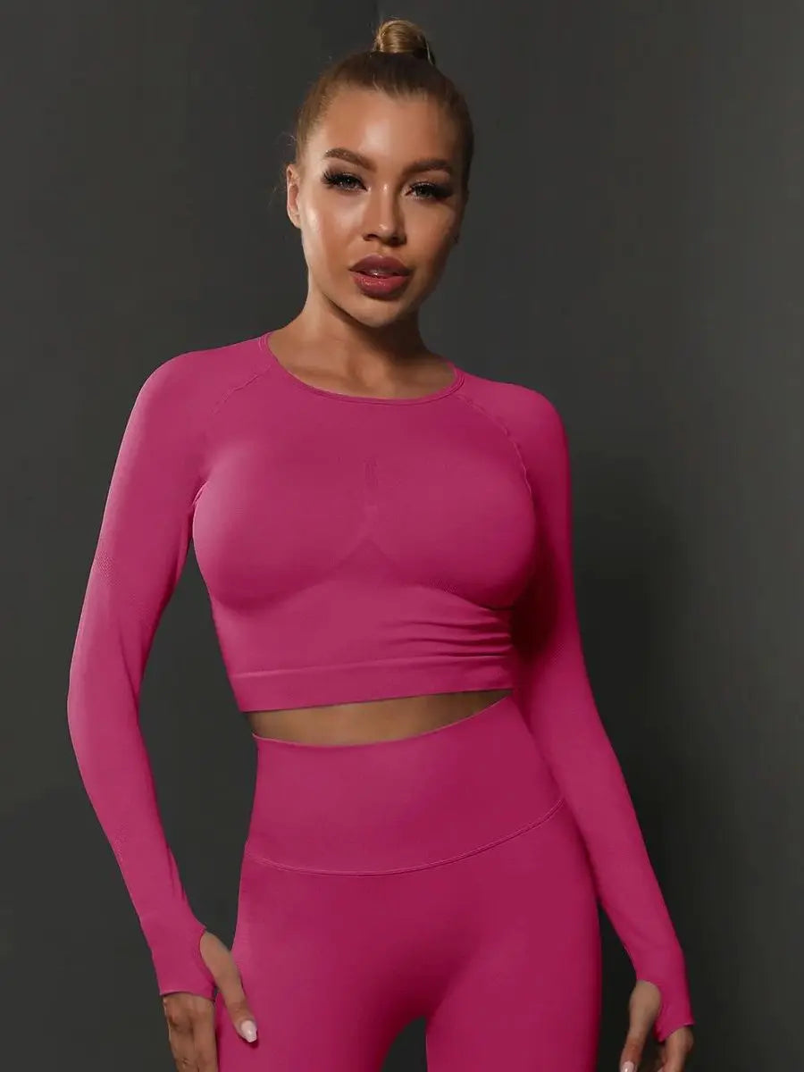 High Waist Seamless Yoga Pants Elastic Fitness Sports Tight Women's Clothing XJGOOD Brand 18-25 Years Old Suitable
