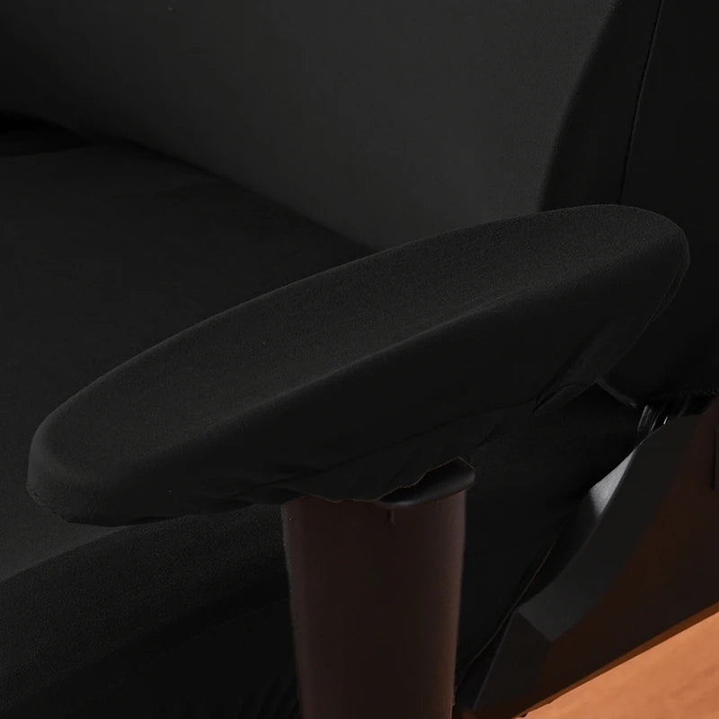 Simple Home Gaming Chair Cover Universal Computer Game Competitive Chair Seat Backrest Armrest Elastic Swivel Chair Covers Home