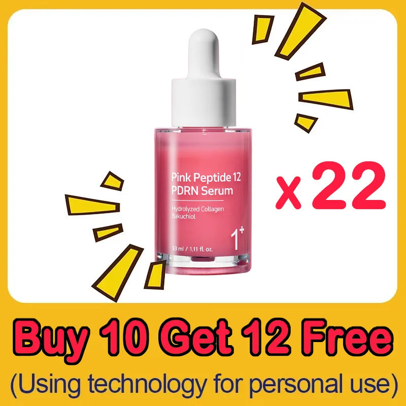 Facial Care Delicate And Moisturizing Skin. Pink Peptide Hydrolyzed Collagen Pdrn E-S-S-E-N-C-E