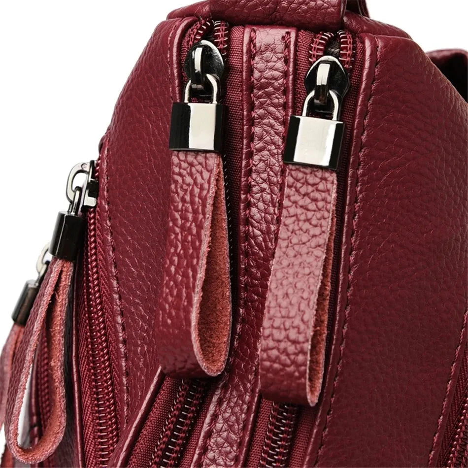 Genuine Brand PU Leather Sac Luxury Handbags Women Bags Designer Shoulder Crossbody Hand Bags for Women 2022 Purses and Handbags