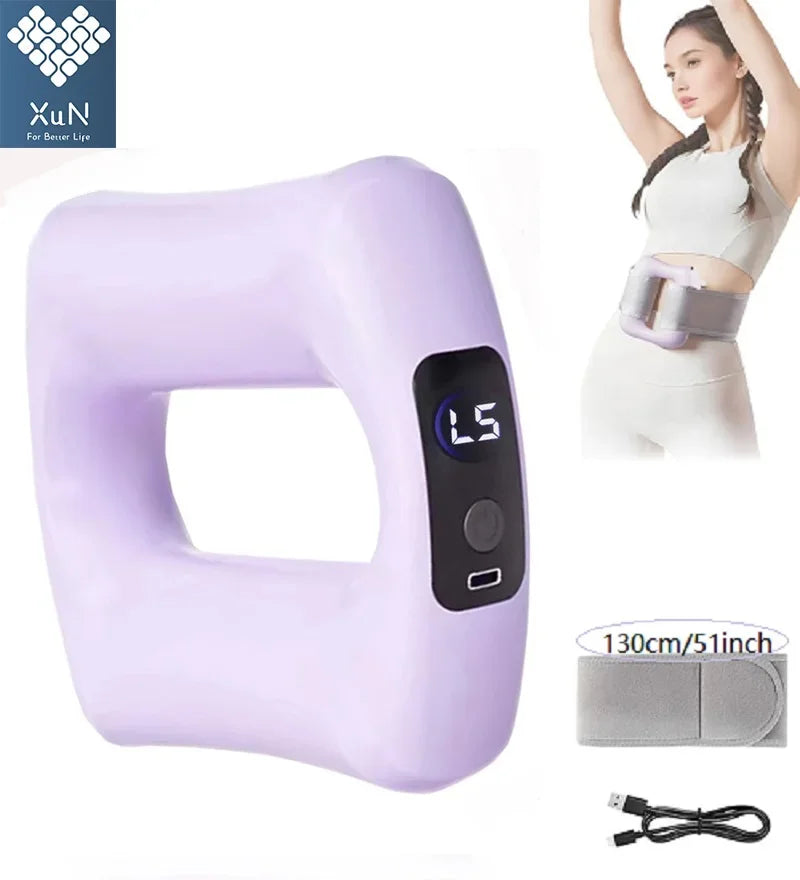 Rechargeable Body Slimming Machine Weight Loss Crazy Fat Burning Massage Fitness Belt Beauty Tool Constipation Fascia Ring