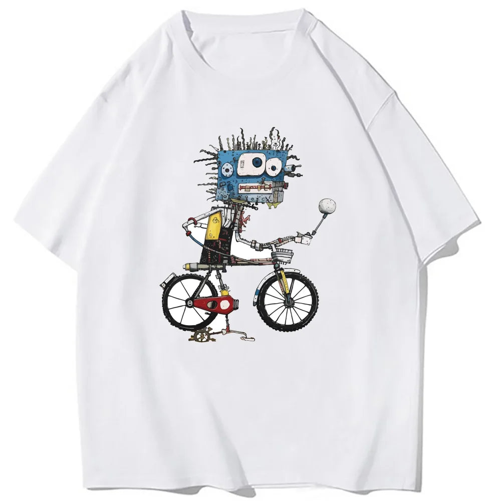 Summer Men Short Sleeve Road Bike Gear Cycling T-Shirt Funny Bicycle Sport TShirt Hip Hop Boy Casual Tops Cool Man Cyclit Tees