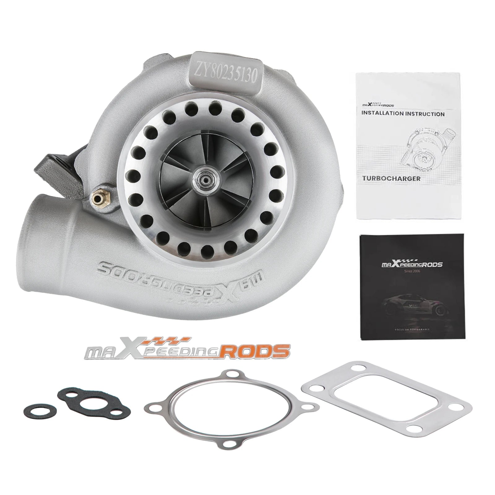 maXpeedingrods T3 GT35 GT3582 Ar.70 Ar.63 Turbocharger 600hps Compressor Turbine universal turbo