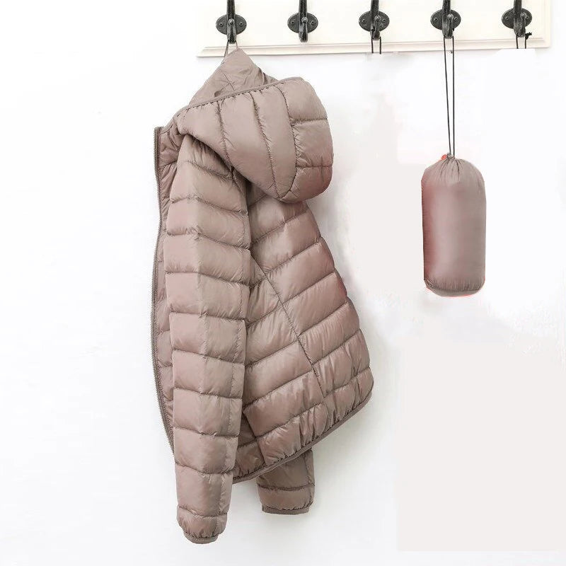 Spring Autumn Women Jackets 2024 Winter Female White duck down Jacket Fashion Ultralight Women Parka Packable Casual Puffer Coat