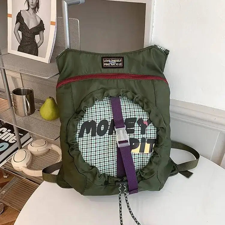 Camping Bag Travel School Bag Sports Outdoor 2025 Newest Women's Lightweight Waterproof Large Capacity Backpack