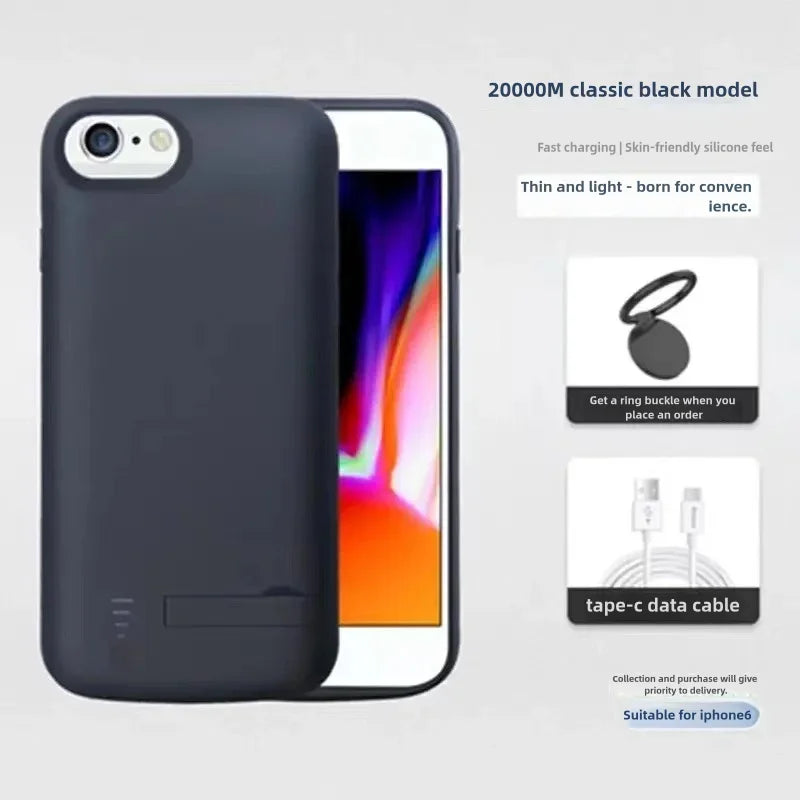 10000Mah  Battery Charger Case For iphone 14 Plus 15 Pro 12 Pro Max 11 Pro X XS XR XS Max 6 6S 7 8 Plus Battery Case Pow