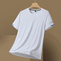 For 2025 Summer T Shirt Fashion Short Sleeves Quick Dry Running Casual Men'S T-Shirts Oversize 7XL 8XL Top Tees Tshirts