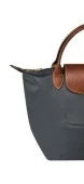 Large, Medium, Small Size French Large Capacity Folding Tote Bag, Fashionable Handheld Commuting Travel Waterproof Nylon Bag