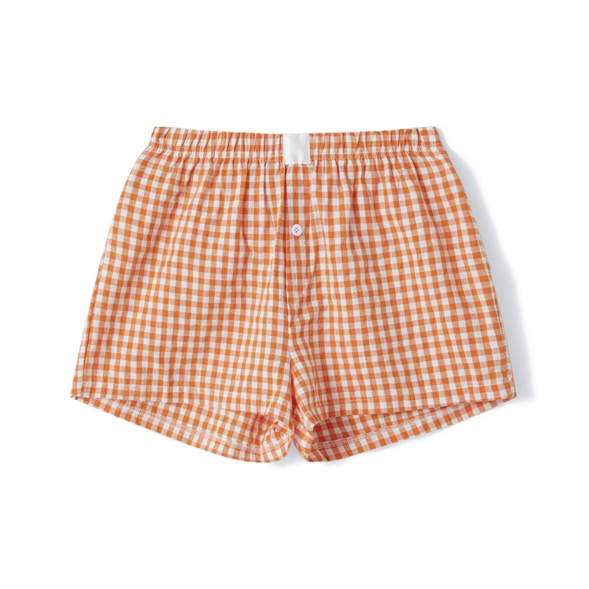 hirigin Women Y2k Gingham Boxer Shorts Stripes Button Elastic Waist Boxers Cute Mini Bloomers Plaid Loose Fit Boy Shorts