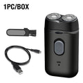 Men's Electric Portable Shaver, Double Headed Shaver, Multi functional USB Charging Shaver