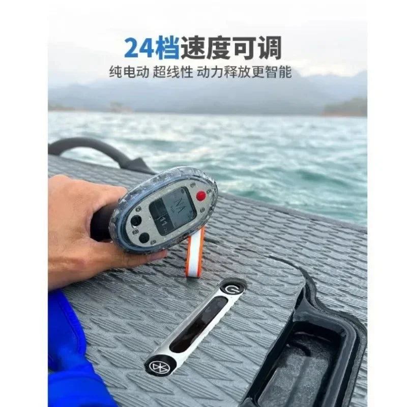 Carbon Fiber Electric Power Hydrofoil Stand Up Water Skis Suspended Water Pedals
