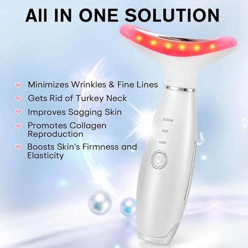 Most Popular Anti-aging Skin Care Wrinkle Remover Beauty Tools Neck Lifting Device Face Massager Face and Neck Lifting Massager
