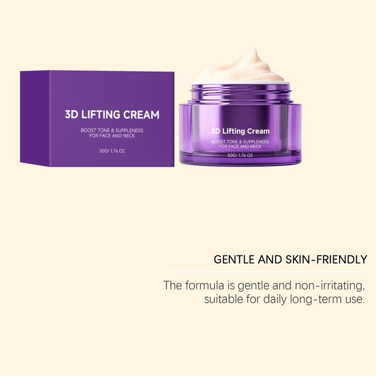 3D Lifting Cream Face And Neck Skincare Improves Skin Sagging Boosts Skin Firmness Enhances Skin Elasticity Smooth Fine Lines