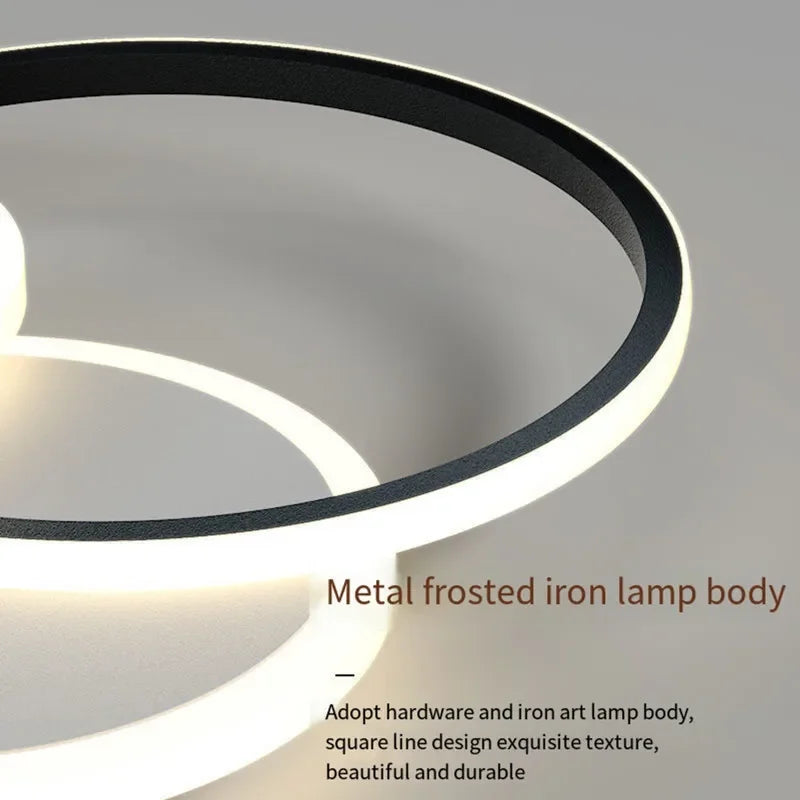 New Modern LED Ceiling Lights For Living Room Chandelier Bedroom Kitchen Ceiling Lamp Modern Apartment Hotel Chandelier Lighting