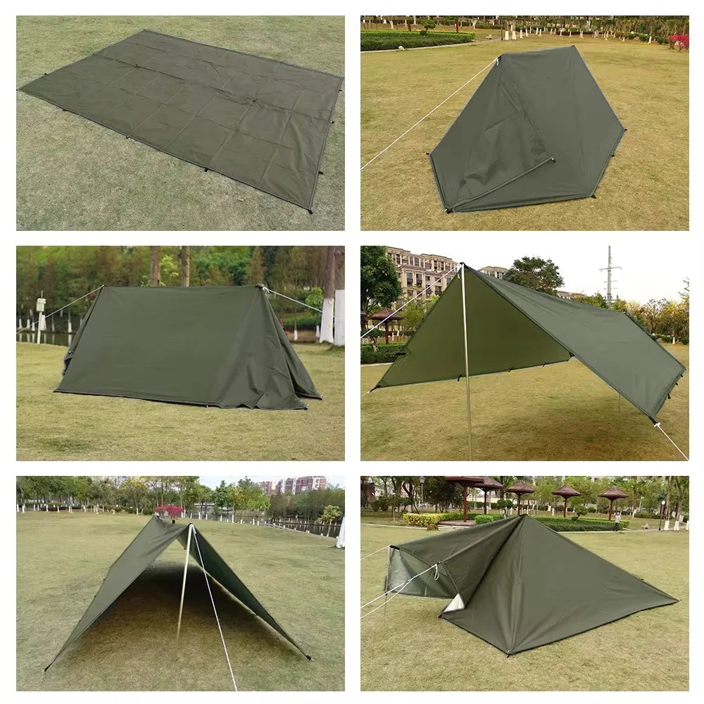 Airy 1 Mesh Tent Trekking Pole Tent Lightweight Solo Tent Camping Tarp Tent Hiking backpacking Single One Person Tent Shelter