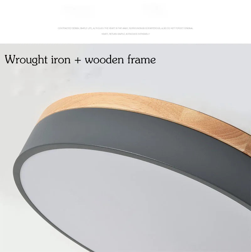 LED Ceiling Lamp Indoor 24W 36W 48W for Living Room Bedroom Corridor Lighting Cold/ Warm White Natural Light Fixtures