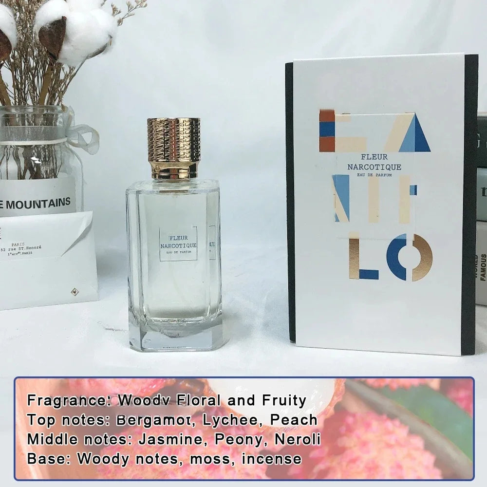 100ml Luxury Brand Floral Ecstasy Perfume Women Men's Sprays Long Lasting Woody Floral Pheromone Cologne Fragrance