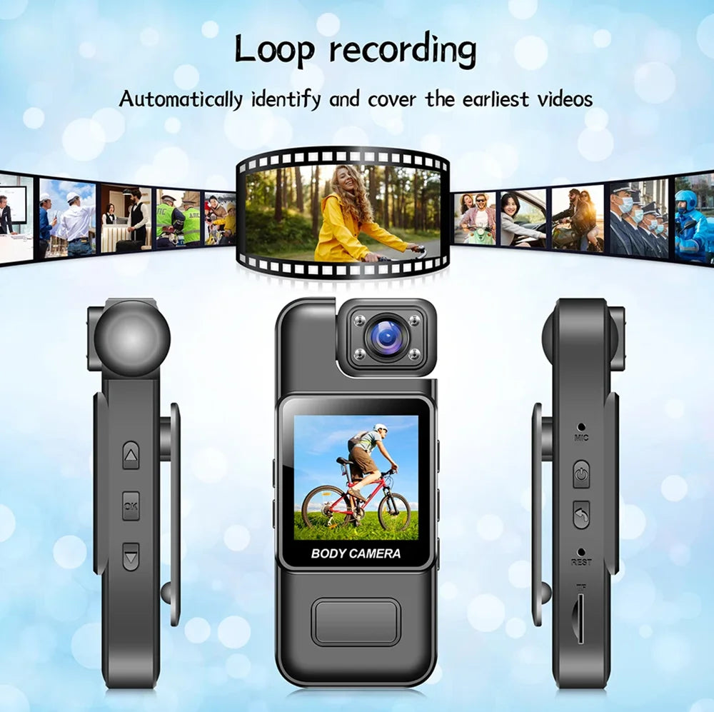 Mini Camera Ultra HD 4K WiFi Portable Digital Video Recorder Police BodyCam Infrared Night Vision Sports DV Riding Camcorder 카메라