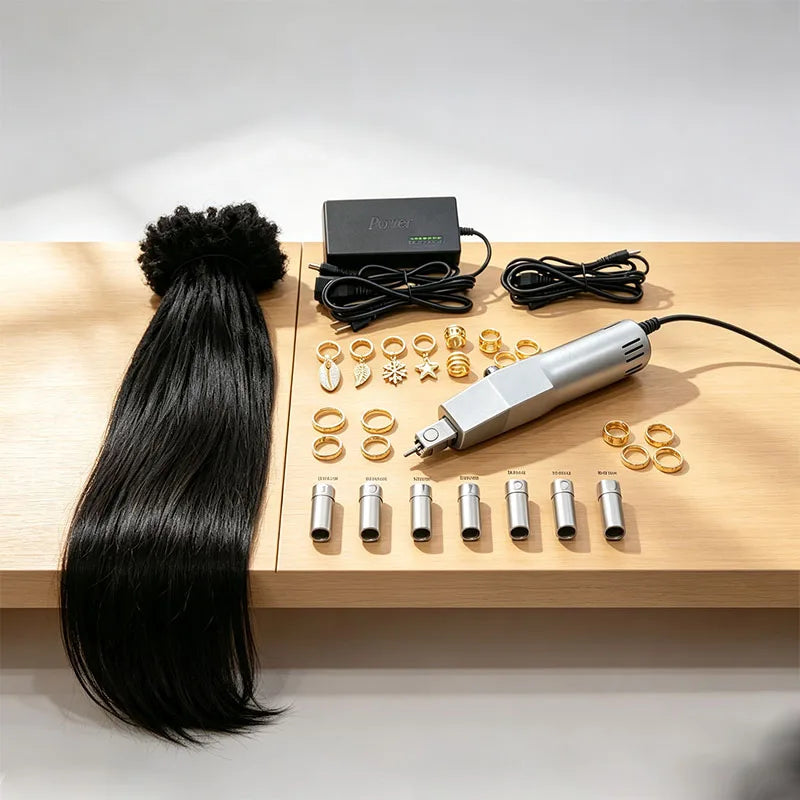 Portable Dreadlock Machine Automatic Braiding Machine DIY Hair Styling Dreadlocks Braiding Electric Dreadlocks Maker