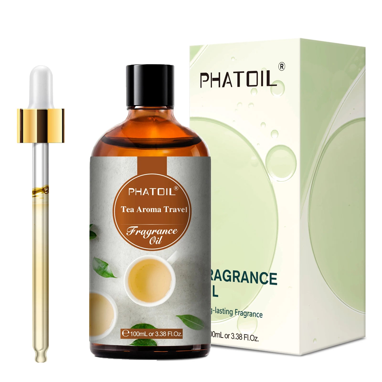 PHATOIL 100ml Oud Warmth Fragrance Oil For Diffuser Aromatherapy Warm Santal Vanilla Amber Black Orchid Aroma Fragrance Oils