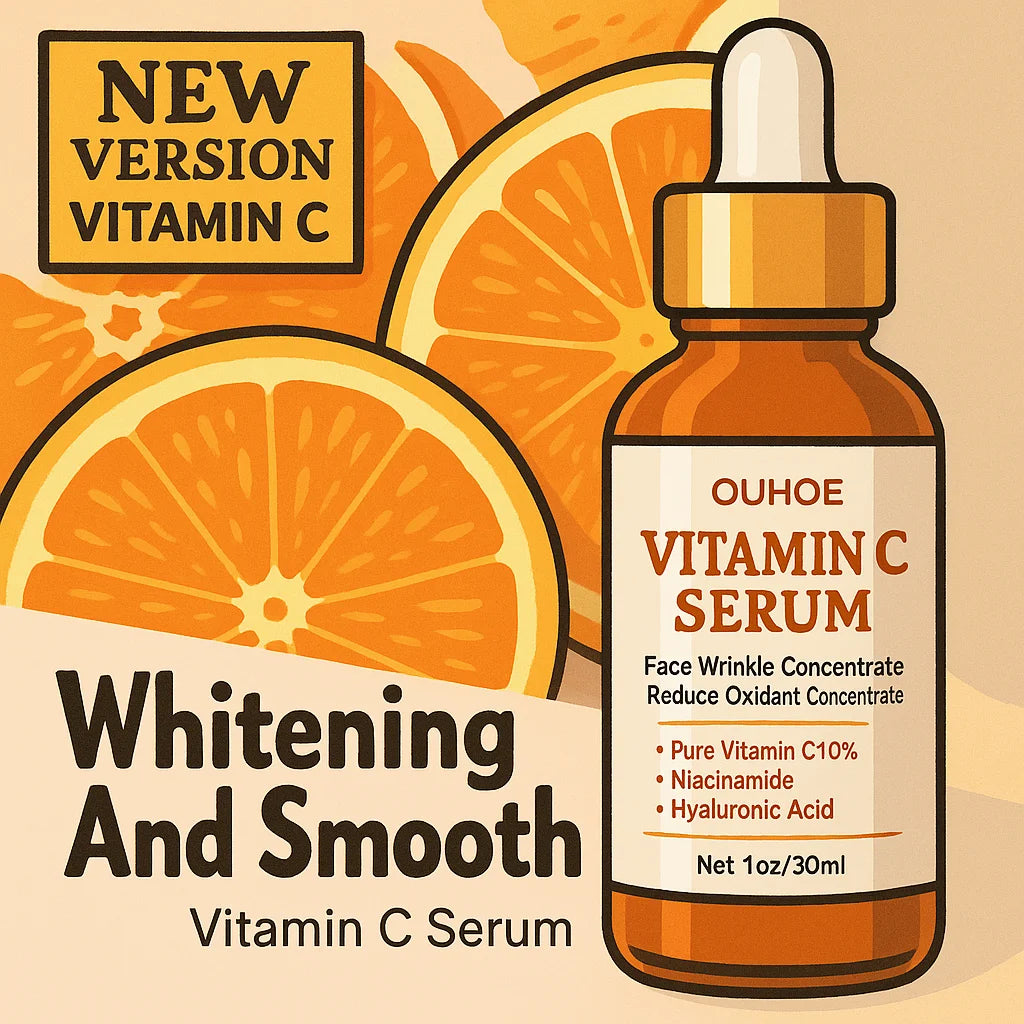 Vitamin C Face Serum – ᴀɴᴛɪ-ᴀɢɪɴɢ ᴀɴᴛɪ-ᴡʀɪɴᴋʟᴇ Serum for Lifting, Firming & Brightening