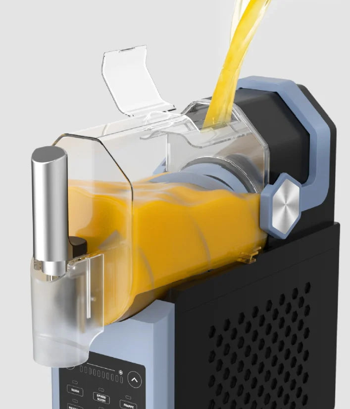 2L Stainless Steel Electric Slush & Ice Cream Maker, Fast Freezing for Home & Commercial Use