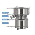 20CM Electric Vibrating Screen Powder Vibrating Sieving Machine Lab Sieve Shaker with  Diameter Stainless Steel Sieve