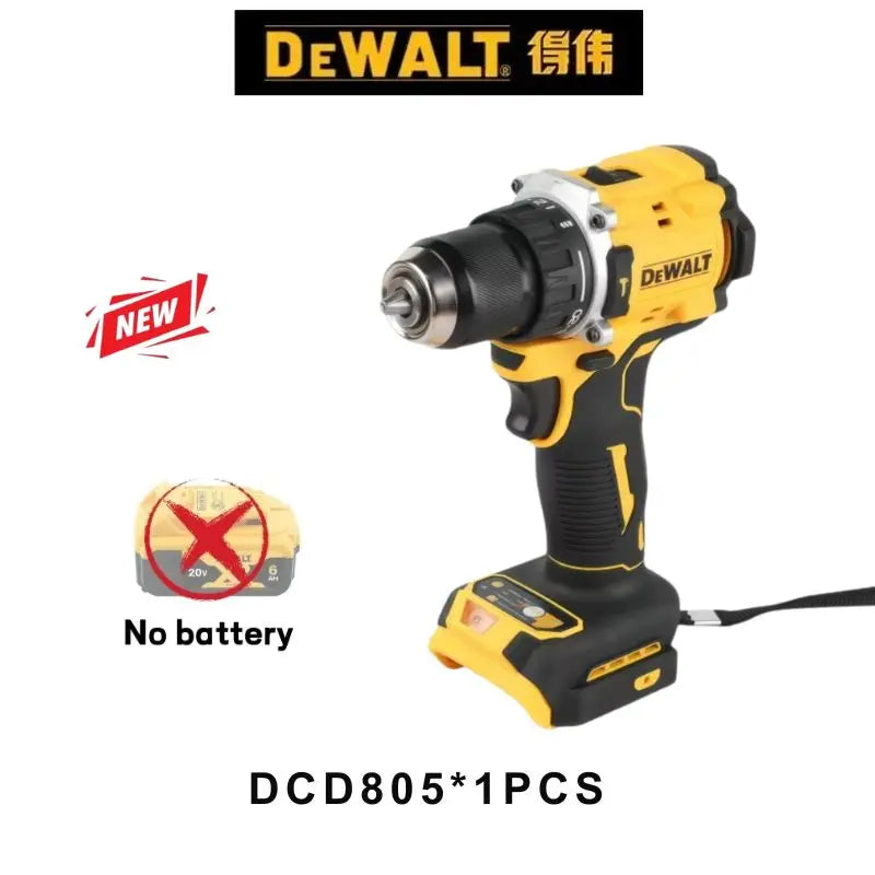 100% Original DeWalt Batteries 20V 5000/6000mAh Li Ion Battery For DCB206 DCB205 DCB204 DCB200 DeWalt Power Tools Air Transport