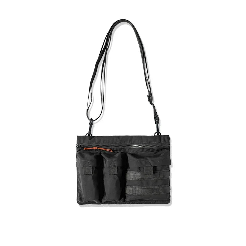 Maden 2023 New Japan Multi-Pocket Function Crossbody Bag Crossbody Outdoor Mountain Style Waist Bag Side Shoulder Men's Small
