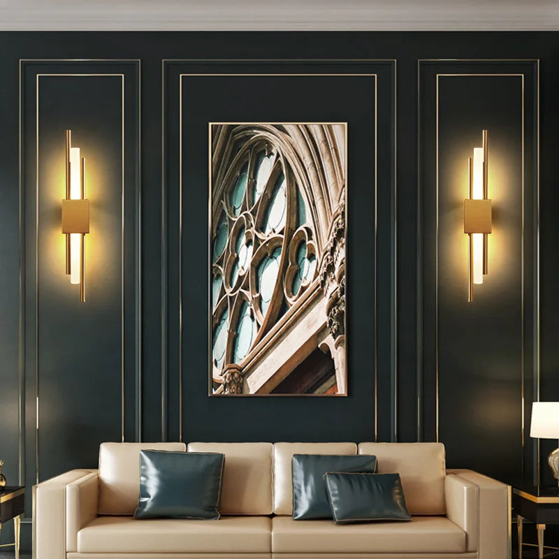 Modern Led Wall Lamp Indoor Lighting Nordic Decoration Wall Lights Living Room Corridor Bedroom Bedside Sconces Bathroom Mirror