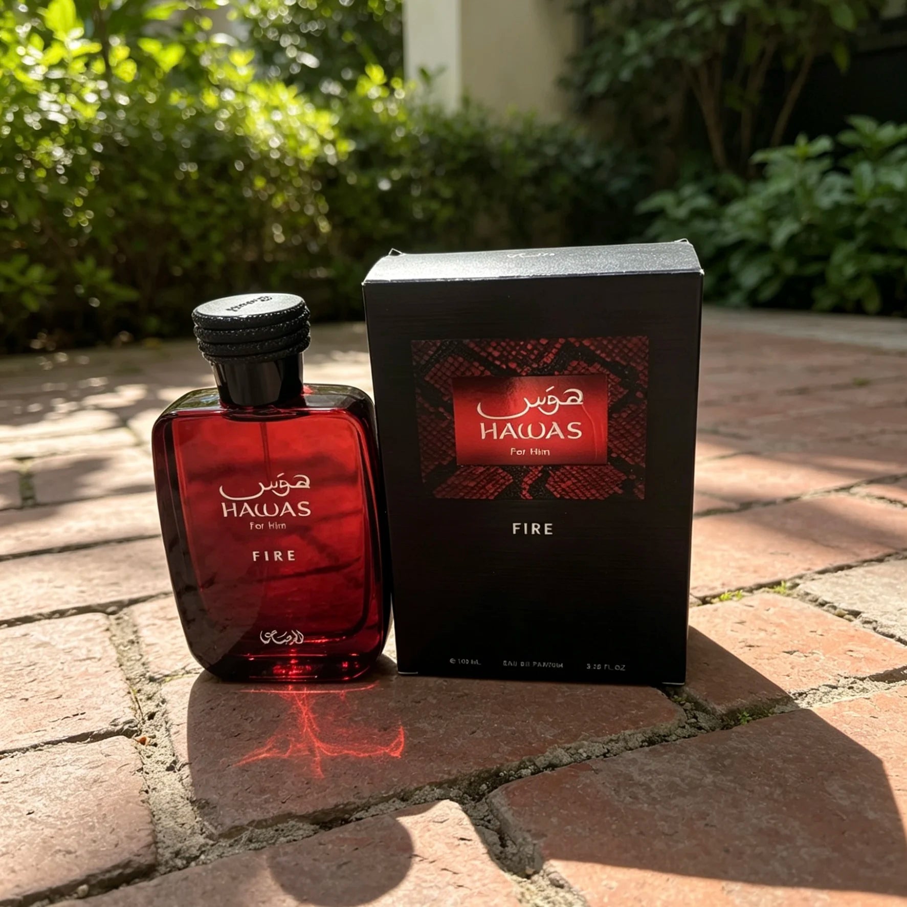 Hawas Fire For Him Eau De Parfum 100ml Perfume For Men Long Lasting Fragrance