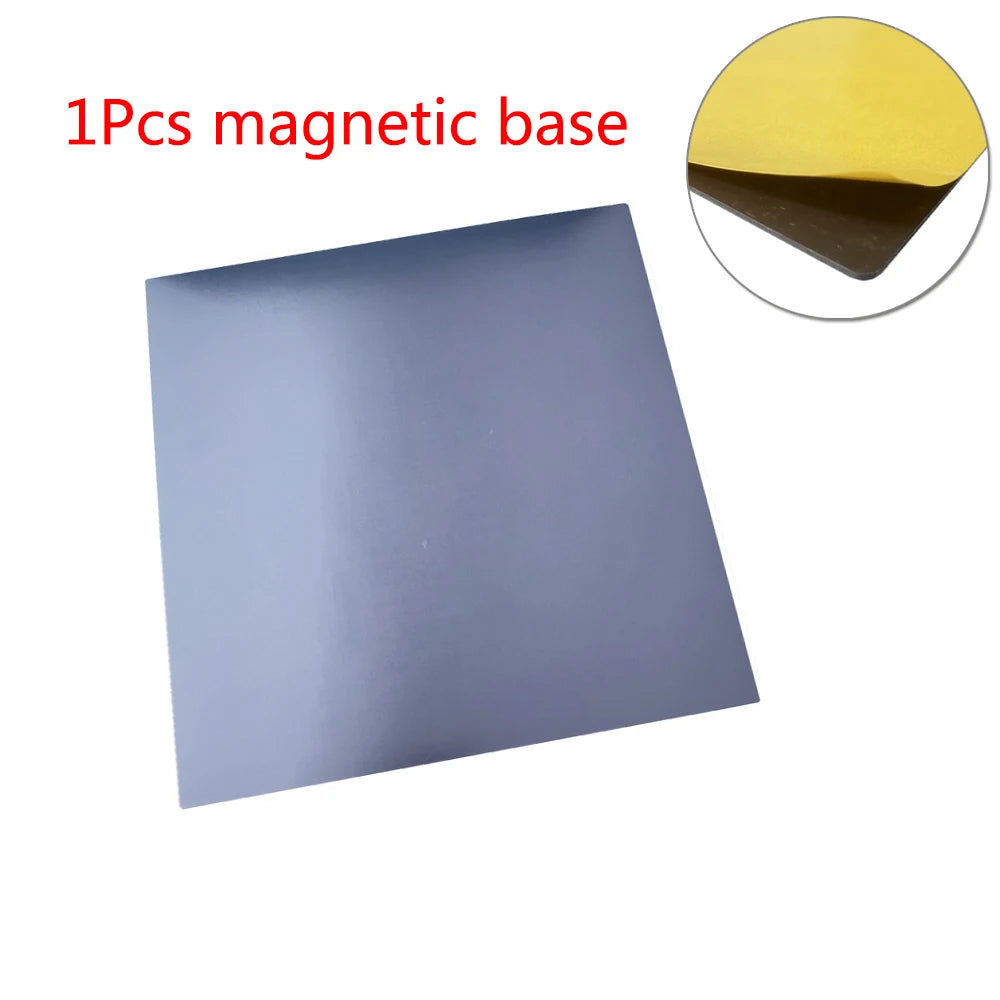 230x230mm for Artillery Gneius, Genius Pro, Hornet PEI Plate Heat Bed Accessories Flexible PEI Sheet for Anycubic Kobra 2