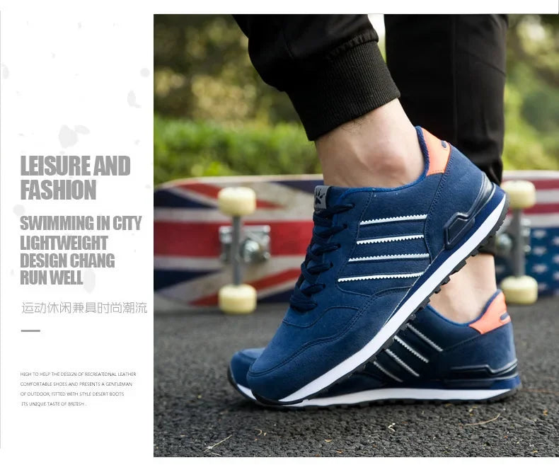 Brand Casual Sneakers Male Cemented Shoes Autumn Light Walking Shoes for Men Lace-up Spring Daily Shoes Chunky Walking Shoe 45