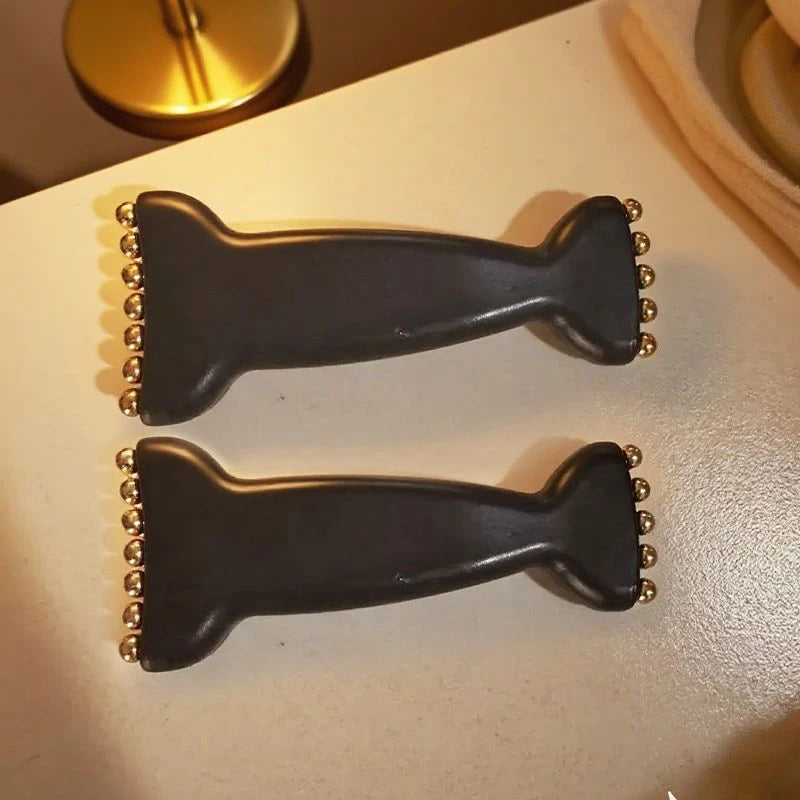 Reduce Puffiness Massager Face Lifting And Tightening Traditional Brass Meridian Brush Skin Scraping Eye Body Spa Facial Beauty