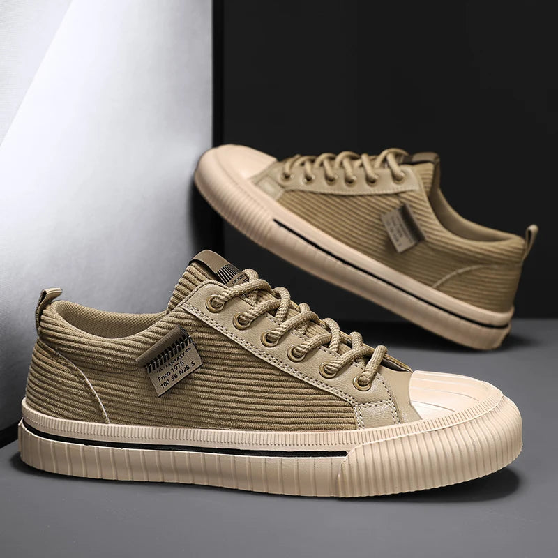 Fashion Men's Walking Sneakers Outdoor Man Casual Shoes Breathable Lightweight Board Shoes Platform Sport Footwear Running Shoes