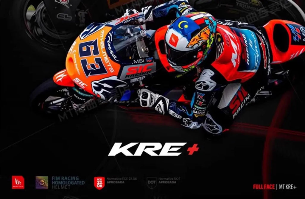 MT KRE+ Carbon Fiber Motorcycle Helmet ECE DOT Approved Full Face Professional Racing Off-road Helmet Cascos Para Moto for FIM