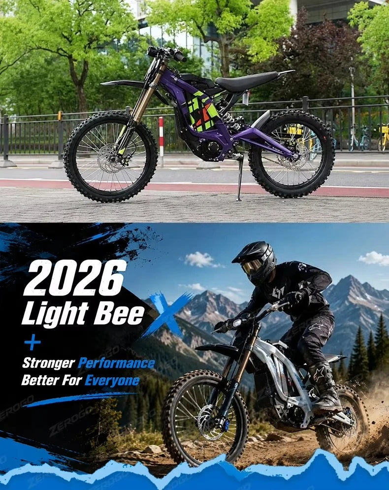 Yzhgb 2026   Light Bee 2   Light Bee 2 24000W Electric Motorcycle 78.54V 45Ah  s Light Bee X 2