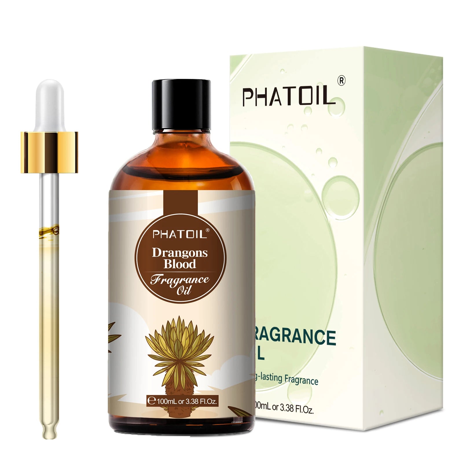 PHATOIL 100ml Oud Warmth Fragrance Oil For Diffuser Aromatherapy Warm Santal Vanilla Amber Black Orchid Aroma Fragrance Oils