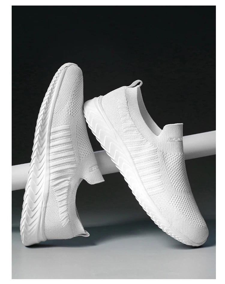 Men Vulcanize Shoes Mesh Men Shoes Lightweight Comfortable Men's Sneakers 2025 Autumn Fashion Slip on Flats Shoes Male Loafers
